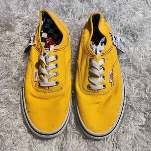 Vans Bold Yellow DIY AUTHENTIC